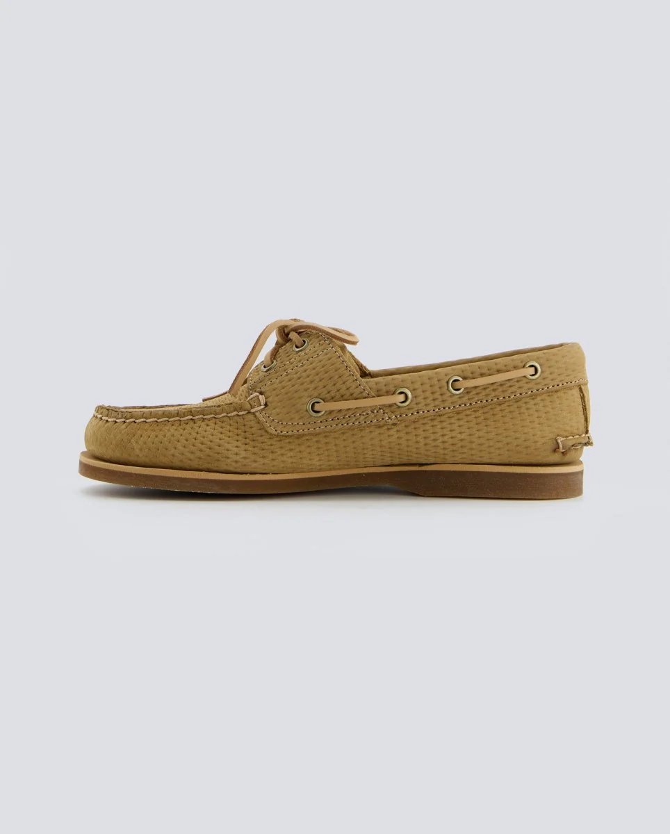 Timberland Crafted Boat Shoe Beige Hombre - Image 5