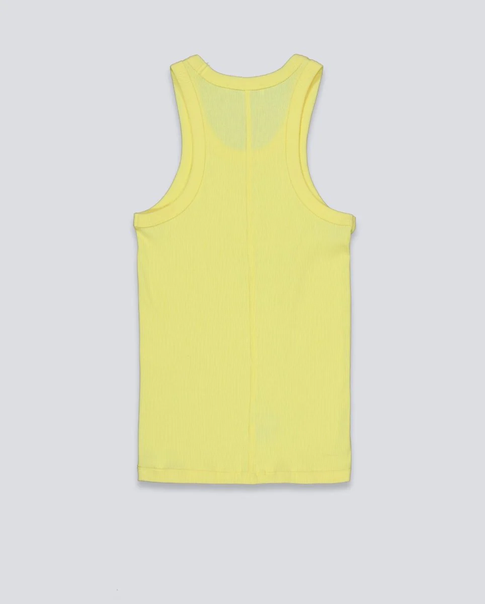 Top Lacoste Amarillo Mujer - Image 4
