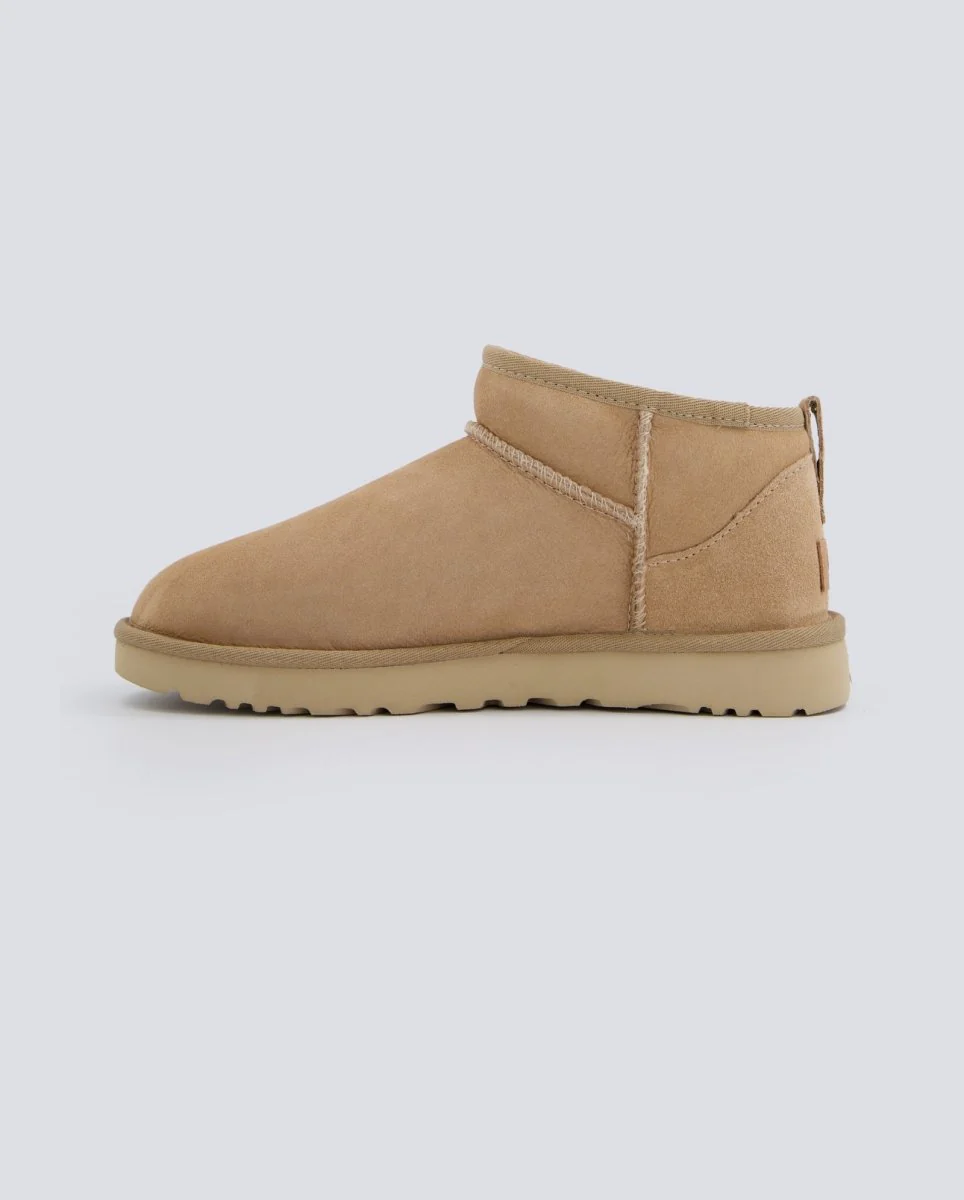 Ugg Classic Ultra Mini Beige Mujer - Image 4