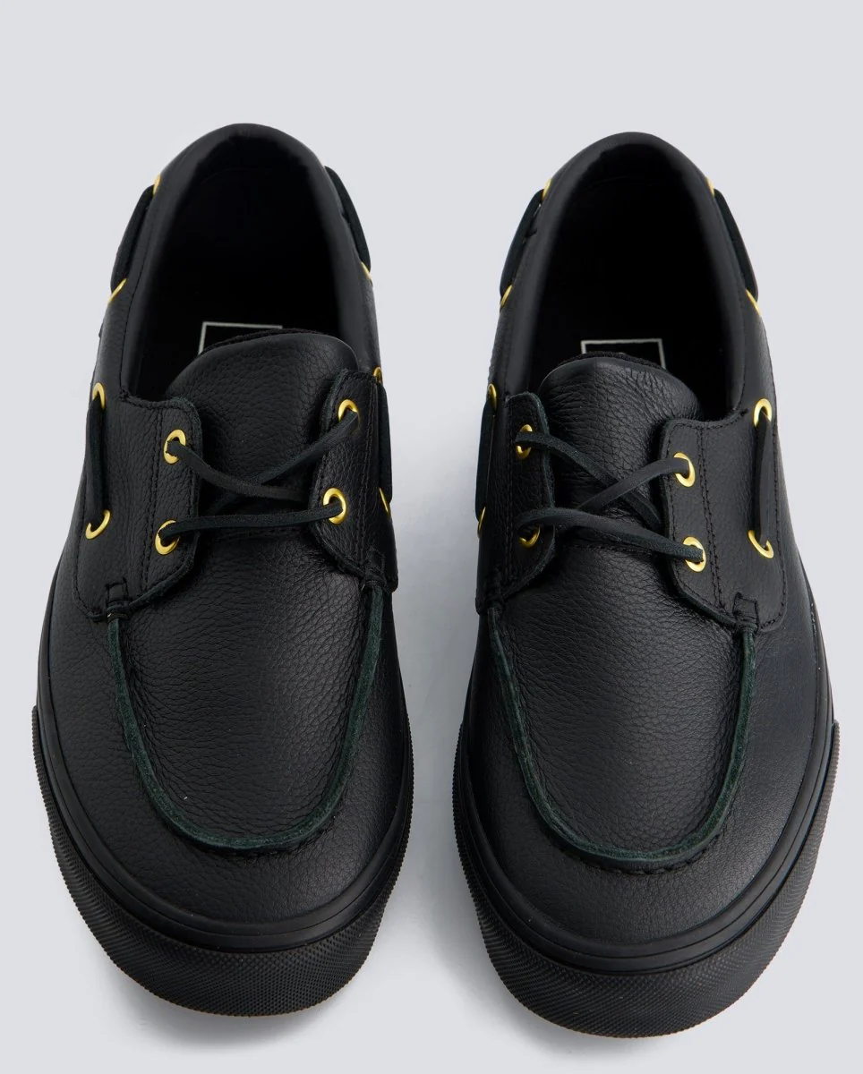 Vans 2 Eyelet Boat Negro Unisex - Image 2