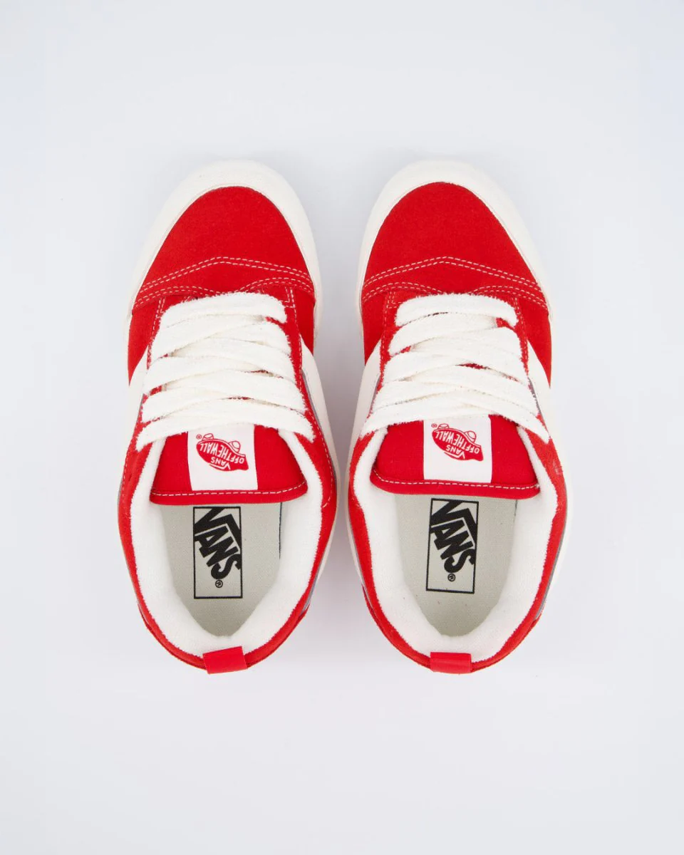 Vans Knu Skool Rojo Mujer - Image 4