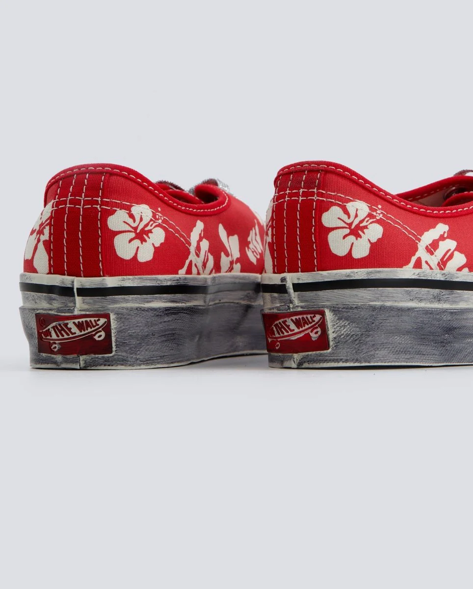 Vans LX Authentic 44 Archive Rojo Mujer - Image 4