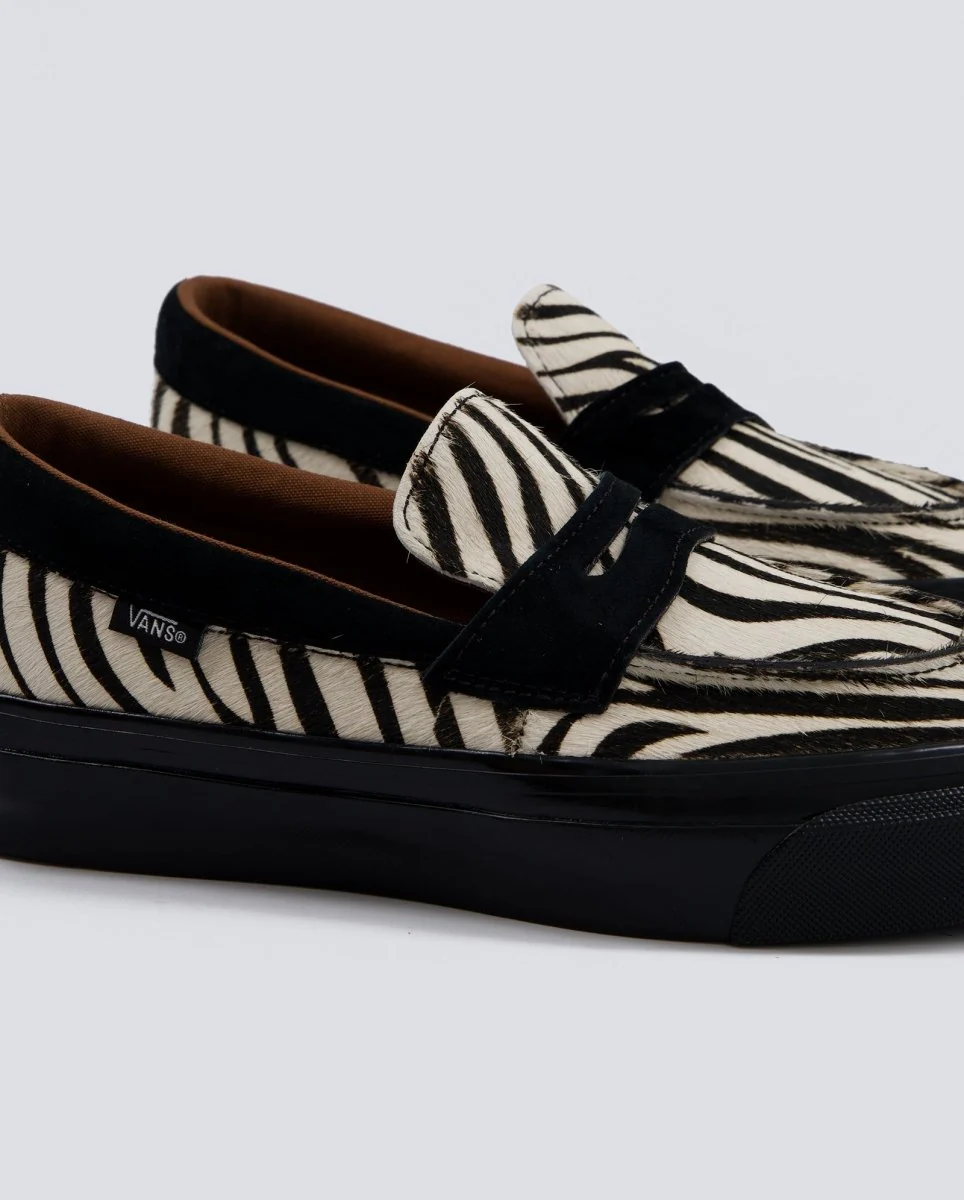 Vans LX Loafer 53 Pony Hair Cebra Mujer - Image 4