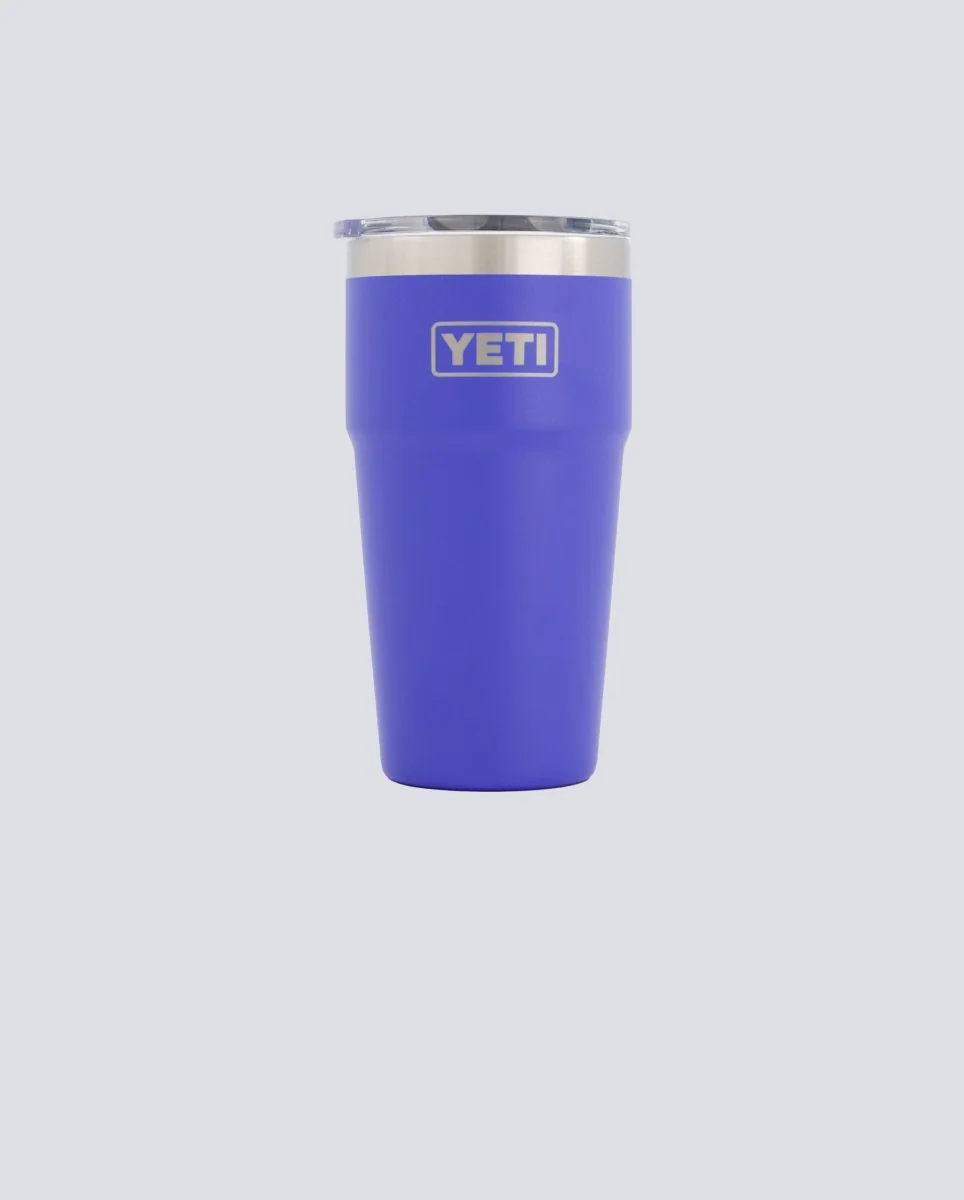 Vaso Yeti Rambler Stackable Morado 20 Oz