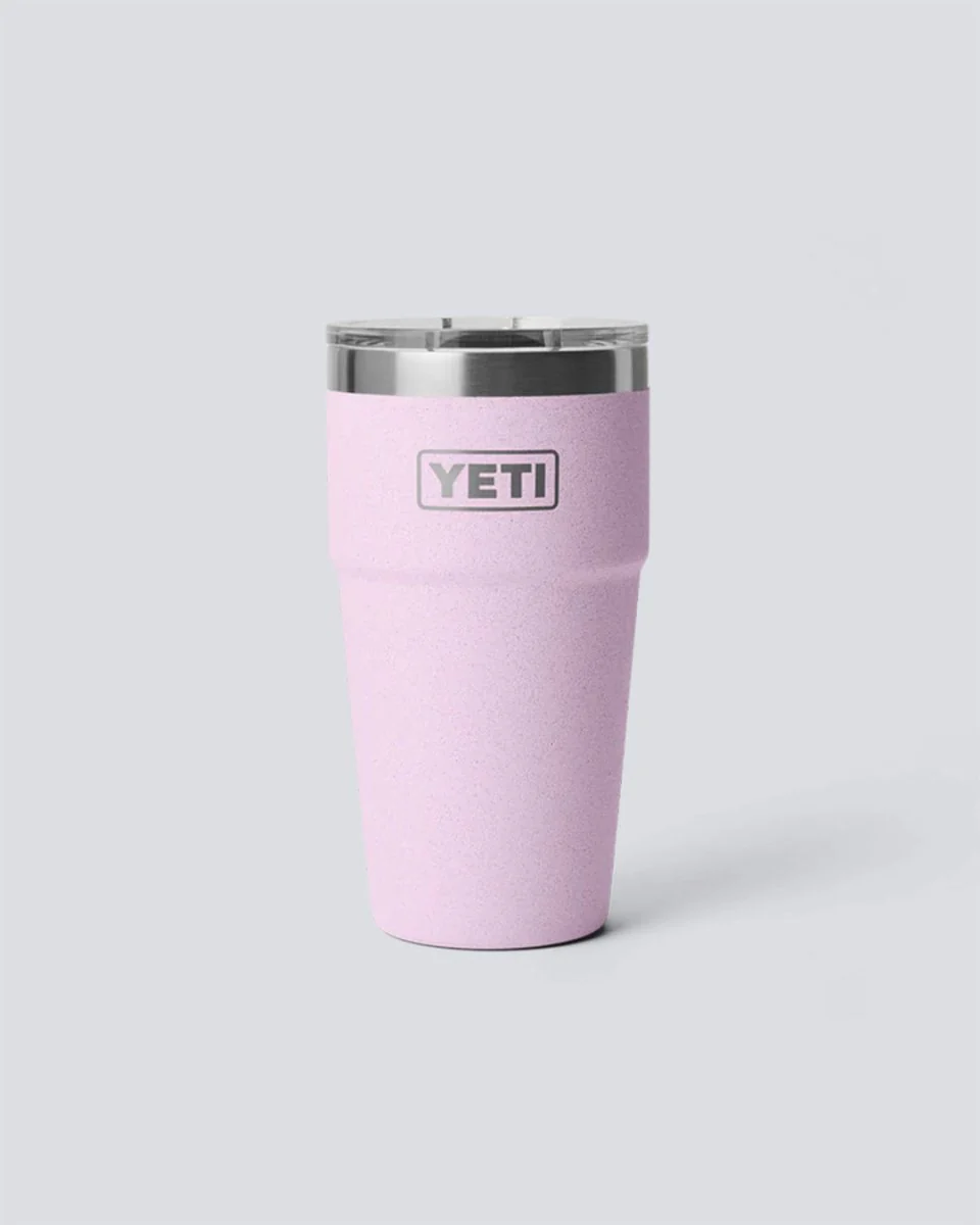 Vaso Yeti Rambler Stackable Rosa 20 Oz