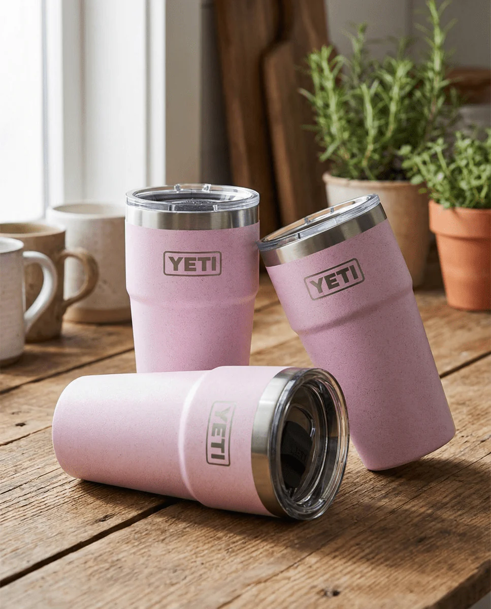 Vaso Yeti Rambler Stackable Rosa 20 Oz - Image 2